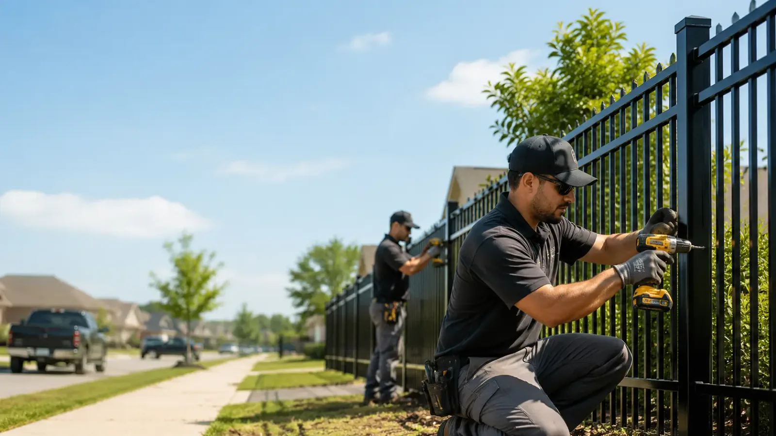 Metal Fence Installation in Richland, GA